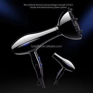 Sèche-cheveux compact portable avec moteur sans balais ionique 110000 tr/min, diffuseur et buse magnétique pour hôtels et coiffeurs - Product Image 5