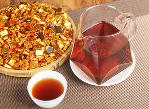 Pasta di Tè Pu'er Fermentato di Alta Qualità, Concentrato in Barattolo Quadrato, Tè Nero Istantaneo per Ridurre i Lipidi - Product Image 3