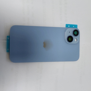 Coque arrière en verre trempé avec objectif d'appareil photo magnétique pour iPhone 14 Plus 14, panneau de batterie de remplacement, lot de livraison sécurisée - Product Image 4