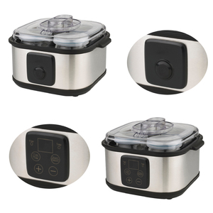 Thiết bị nhà bếp xách tay điện tự động 1.0L Mini sữa chua tự làm công cụ nhựa container sữa chua <span class=keywords><strong>Maker</strong></span> - Product Image 6