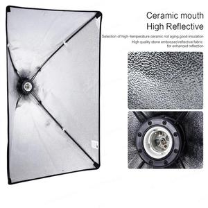 Kit de Fotografía Profesional Todo en Uno PULUZ, Estudio de Luz LED para Fondo de Escenario, Soporte de Trípode Reflectante, Bolsas de Arena, Metal Negro - Product Image 3