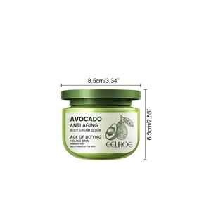 Vente en gros EELHOE Crème de gommage pour le corps à l'avocat facile à utiliser anti-âge pour la peau affaissée et anti-rides - Product Image 6