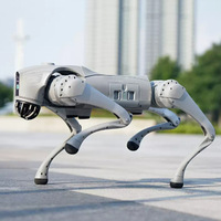 Robot Perro Cuadrúpedo Mecánico Inteligente Personalizable de Gran Tamaño para Educación, Servicio Científico y Equipamiento