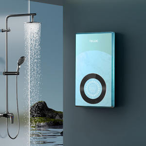 Calentador de Ducha LED de Pared de 12500W, IPx4 Impermeable, Control Táctil Inteligente, Ahorro de Energía, Calentamiento Rápido, Temperatura Constante - Product Image 4