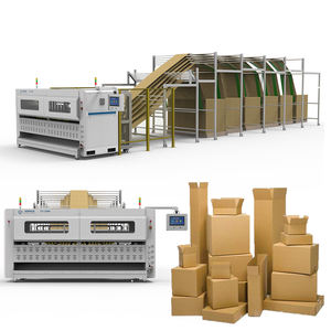 เครื่องผลิตกล่องพับลอนแบบพัดลมชนิด Aopack <span class=keywords><strong>Z</strong></span> พร้อมระบบประมวลผลคำสั่งซื้อ - Product Image 1