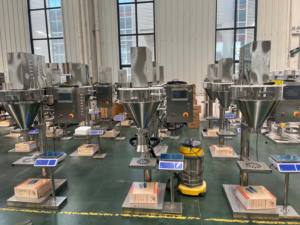 Máquina de envasado de Llenado de líquidos y gránulos en polvo, máquina de pesaje semiautomática Vertical, - Product Image 4