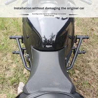 Barre de protection antichute en acier au carbone Tmotors, accessoires de modification de protection moteur anti-chute pour Qianjiang QJ Race 60