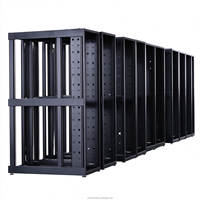 Armoire de serveur 42U pour routeur et commutateur réseau, en acier laminé à froid SPCC, pour bureau et placard
