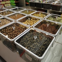 Conteneurs de présentation en acrylique transparent pour bonbons et aliments en vrac, grands bacs de stockage en lucite pour bonbons et céréales, vente en gros
