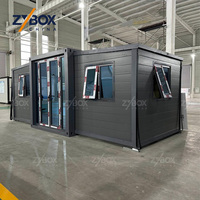 Maison conteneur extensible ZYBOX Urban City Living, villa modulaire préfabriquée pour Singapour, Dubaï, Royaume-Uni, unité de logement métropolitaine