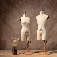 Mini mannequin de couture ajustable pour tailleur, tailles 1/2, 1/3, 1/4, buste de couturière en gros