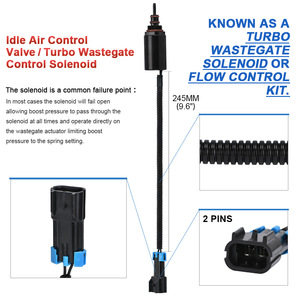 Vanne solénoïde Poyracing 5.9L pour le contrôle de la suralimentation du turbo, pièce de rechange pour camionnette Dodge Cummins - Product Image 4