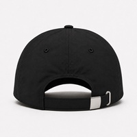 Casquettes de baseball sportives à 6 panneaux non structurées, imperméables, avec logo montagne imprimé sur mesure et sangle réglable, fourniture directe usine