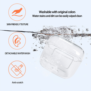 Clair Transparent Top Vente TPU Silicone Casque Cas avec Crochet Protecteur Couverture Écouteur Cas Pour <span class=keywords><strong>JBL</strong></span> TOUR <span class=keywords><strong>PRO</strong></span> <span class=keywords><strong>3</strong></span> TPU Cas - Product Image 2