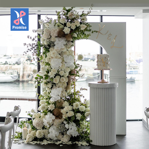 Обещание, оптовая продажа, фабрика, свадебные цветы, арка для свадьбы, дня рождения, декоративная искусственная Цветочная арка - Product Image 1