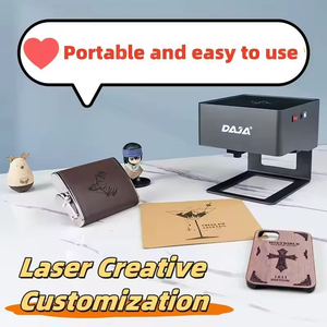 Máquina de Grabado Láser de Escritorio <span class=keywords><strong>DAJA</strong></span> <span class=keywords><strong>DJ6</strong></span> 3W, Portátil, Mini, DIY, Totalmente Cerrada, Pequeña - Product Image 3