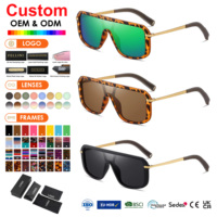 Meilleures ventes : Lunettes de soleil de luxe surdimensionnées pour femmes et hommes, rehaussant le style, idéales pour la plage, les vacances et les voyages