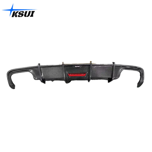 ลิ้นกันชนหลังคาร์บอนไฟเบอร์ทรง K สไตล์ KSUI A6 <span class=keywords><strong>S6</strong></span> สำหรับ <span class=keywords><strong>Audi</strong></span> A6 <span class=keywords><strong>S6</strong></span> C8 ปี <span class=keywords><strong>2020</strong></span>+ - Product Image 1