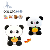 Porte-clés en peluche personnalisé CE OEM, mignon animal en peluche, fabricant sur mesure, jouets en peluche, jouet en peluche ours panda