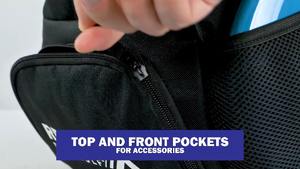 กระเป๋าใส่ดิสก์กอล์ฟแบบสะพายหลัง น้ำหนักเบา ทนทาน จุได้มากกว่า 18 ดิสก์ ตัวอย่างสินค้าฟรี ขายส่งจากโรงงาน - Product Image 4