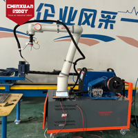 Estación de Soldadura Robótica Móvil de Alta Eficiencia, Brazo Robótico de 6 Ejes con Función Drag Teach para Soldadura en Fabricación de Metales