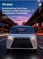 Véhicule utilitaire électrique 5 portes 5 places 3500W SUV 4 roues avec frein de stationnement électronique élégant 60 km/h autonomie <100 km