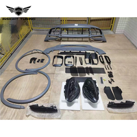 Kit carrosserie haute performance pour Porsche Cayenne 958.2 2015-2017 au style 9Y0 Turbo 2018+ : pare-chocs avant, grilles LED, passages de roues