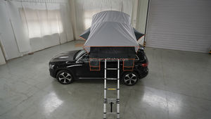 Tente de toit de voiture pliable Remaco Overland <span class=keywords><strong>Camping</strong></span> Canopy Mini, tente de toit automatique bon marché pour 2 personnes, coque souple en aluminium, tente de toit RTT - Product Image 4