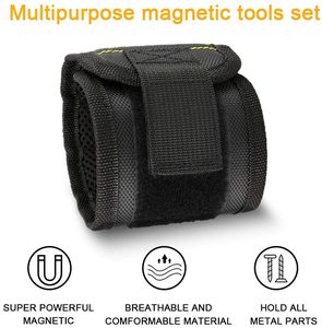 Ceinture d'<span class=keywords><strong>outils</strong></span> de 20mm, avec 15 aimants puissants pour tenir les vis/clous/mèches de perceuse - Product Image 4