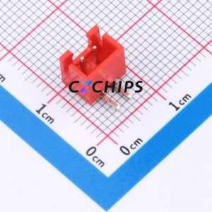 W2542100-2PR2123 Wire-to-Board Pin Header Bent Lead Through Hole,P=2.5mm Connector 1x4P 2mm Right Angle Insert PH - Product Image 1