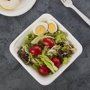 Placa de papel PFAS desechable, cuencos de Burrito compostables de Ramen - Product Image 6