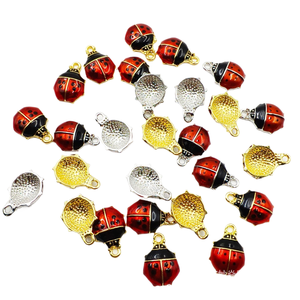 Accessoires en alliage pour loisirs créatifs Miaoy, pendentifs <span class=keywords><strong>coccinelle</strong></span>, boucles d'oreilles, colliers, sacs, porte-clés, pièces détachées - Product Image 3