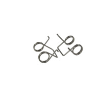 Fabricant de ressorts de torsion miniatures en acier inoxydable à double spirale, sur mesure, OEM, ODM, en gros