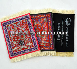 Shenzhen kunden spezifischer Druck Boho Teppich Mouse pad handgemachte Teppich gewebte Gummi Mauspad muslimische Matte benutzer definierte Mauspad - Product Image 5