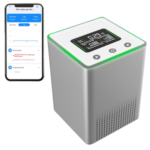 Professional Radon Monitor Pulsed Ionization Chamber 1 Hour Accurate 10 Min First Result WiFi App Control for Home Radon Test - Product Image 1