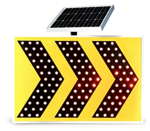 Señales <span class=keywords><strong>de</strong></span> Tráfico LED Solares <span class=keywords><strong>de</strong></span> Alta Visibilidad para Viajes Seguros en Obras Viales - Product Image 5