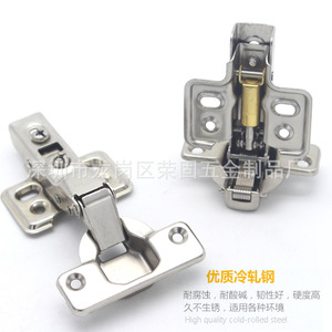 Bisagra hidráulica de acero de 1.2 mm de espesor con función de amortiguación para puertas de gabinetes y muebles - Product Image 2