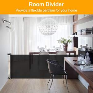 Gerbang bayi dapat ditarik, gerbang bayi jala atau gerbang anjing jala, tinggi 33 ", lebar hingga 55", gerbang keamanan anak untuk pintu, Tangga - Product Image 3