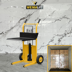 Empilhadeira Mini WEMALiFT HS200 Econômica e Portátil, Elevador <span class=keywords><strong>Manual</strong></span> com Altura de Garfo de 65mm - Product Image 3