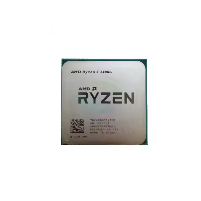 For Ryzen 5 2400G R5 2400G 3.6 GHz Quad-Core Quad-Thread 65W CPU Processor YD2400C5M4MFB Socket AM4
