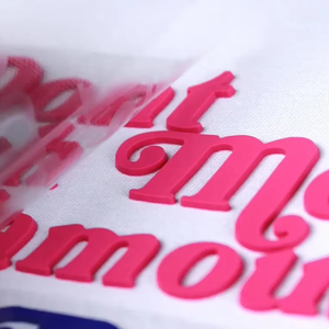 Tùy chỉnh tần số cao dập nổi TPU Logo vá nhãn và 3D lớn lên hiệu ứng mềm Silicone truyền nhiệt nhãn sticker cho quần áo - Product Image 2