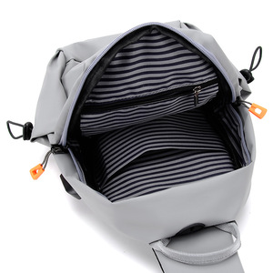 Nouveau sac de poitrine en PVC pour homme, style coréen, durable, léger, multifonctionnel, pour l'extérieur, à porter en bandoulière ou à l'épaule - Product Image 4