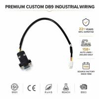 Kabel Harness D-Sub Frekuensi Tinggi Ultra Halus, Perakitan Kabel Sinyal LVDS untuk Sistem Transportasi Cerdas