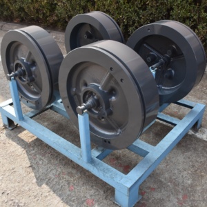 Dịch vụ đúc ròng rọc chịu lực nặng bằng sắt dẻo, quy trình đúc nhựa phenolic OEM - Product Image 2