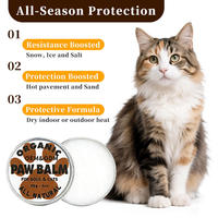 Baume pour pattes de chien naturel revitalisant, écologique, portable, marque privée, nourrissant, protecteur, réparateur des pattes endommagées, hydratant, apaisant