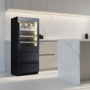 NE-425K-12 Low Noise Wine Cooler Beverage <b>Refrigerator</b> for Red White Wine Soda Storage - Product Image 1