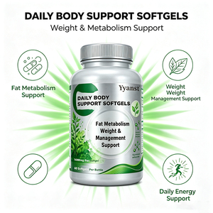 Capsules molles pour le métabolisme des graisses 1000mg 60 unités – Soutien à la fonction métabolique et confort digestif – Produits de santé OEM sous marque privée - Product Image 3