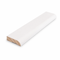 Moulures en bois massif durables pour la décoration intérieure avec couche de base en gesso, vendues directement par l'usine YMTC