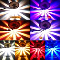 Luz de Advertencia LED para Techo de Coche con Forma de Estrella de Cristal de Sandía, 12V/24V, Universal, Lámpara de Posición Lateral con Diseño de Cielo Estrellado