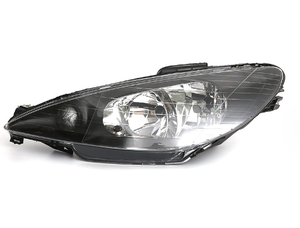 Ensemble Phare Avant D'Origine pour Peugeot <span class=keywords><strong>206</strong></span> T11 2006-2013, Phares Cristal Noirs 087275 087276 - Product Image 3